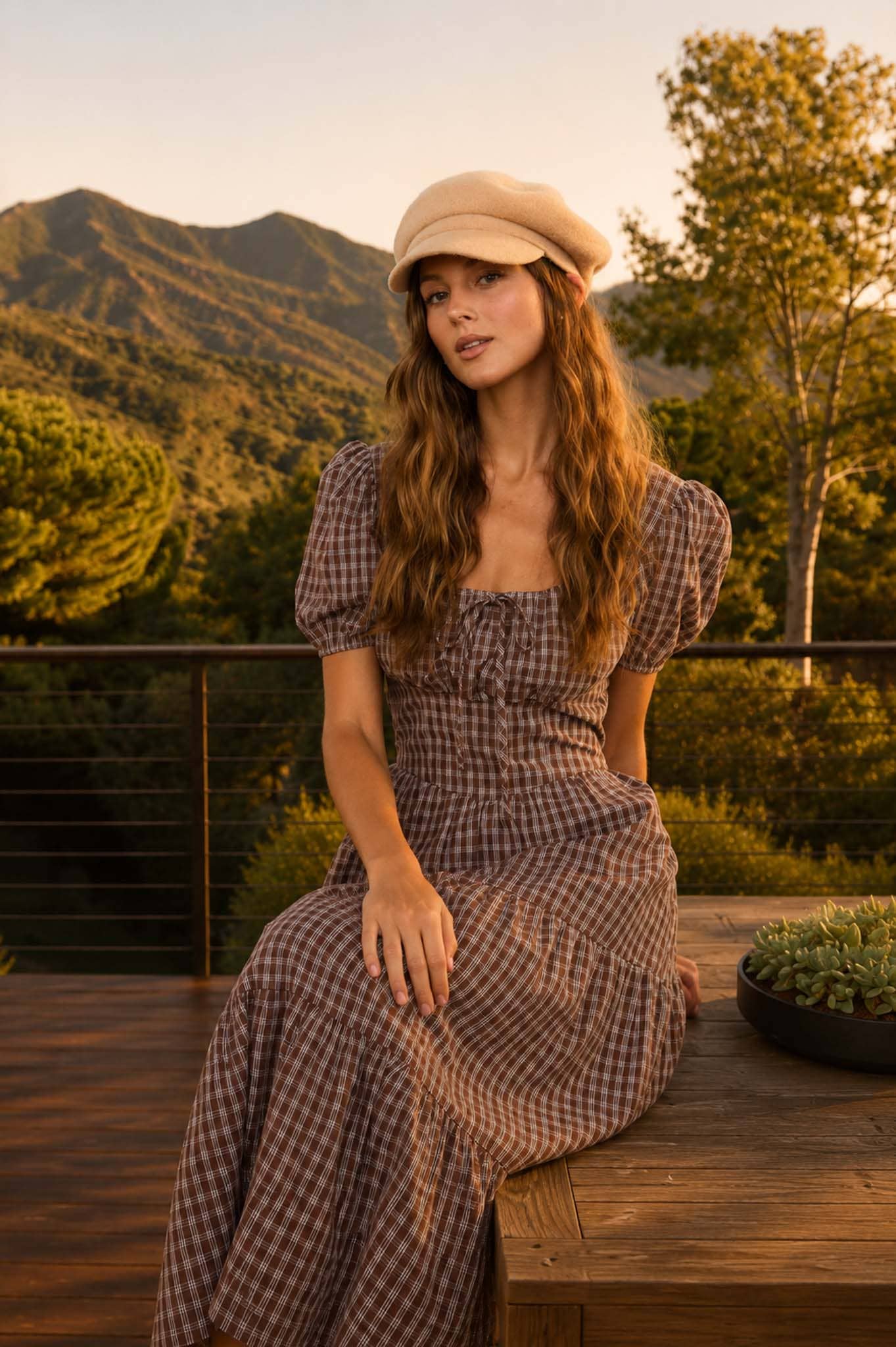 Ingall Plaid Dress