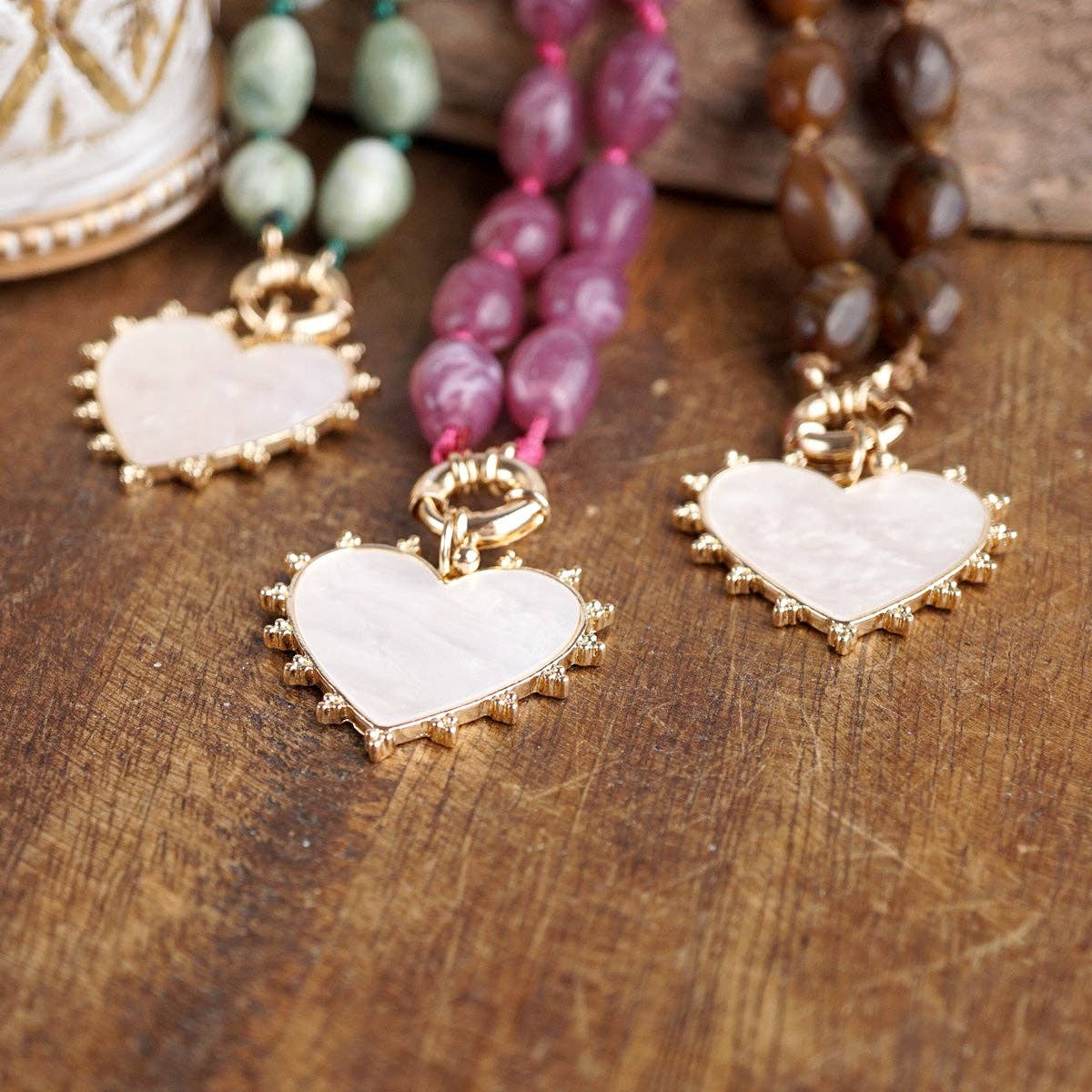 Amour Knot Necklace - 2 Colors