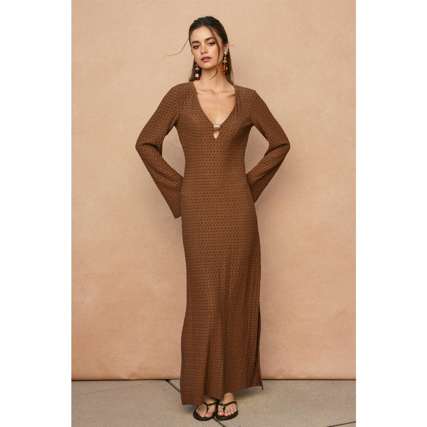 Ring My Bell Chocolate Dress