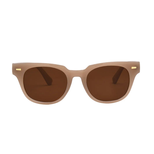 Lido Sunglasses - Oatmeal/Taupe