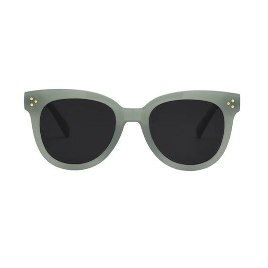 Cleo Sunglasses - Avocado/Smoke
