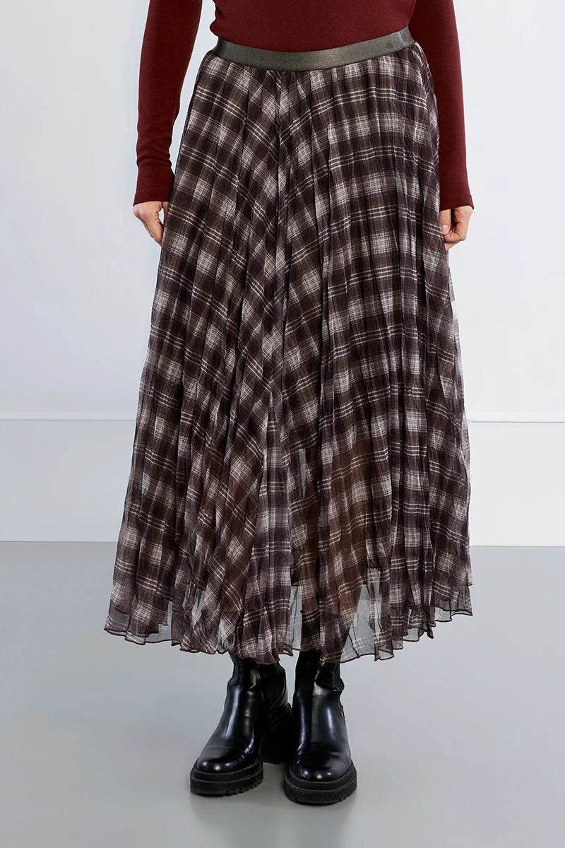 Checkmate Maxi Skirt