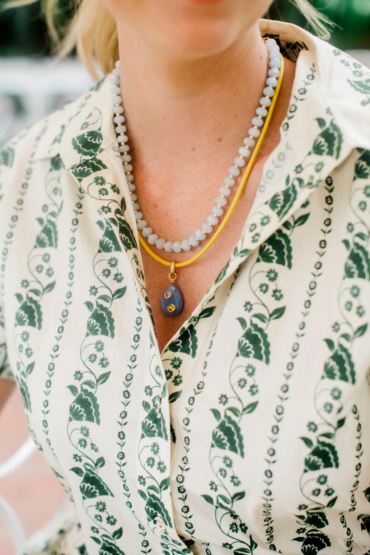 Smith&Co September Sky Pendant Necklace