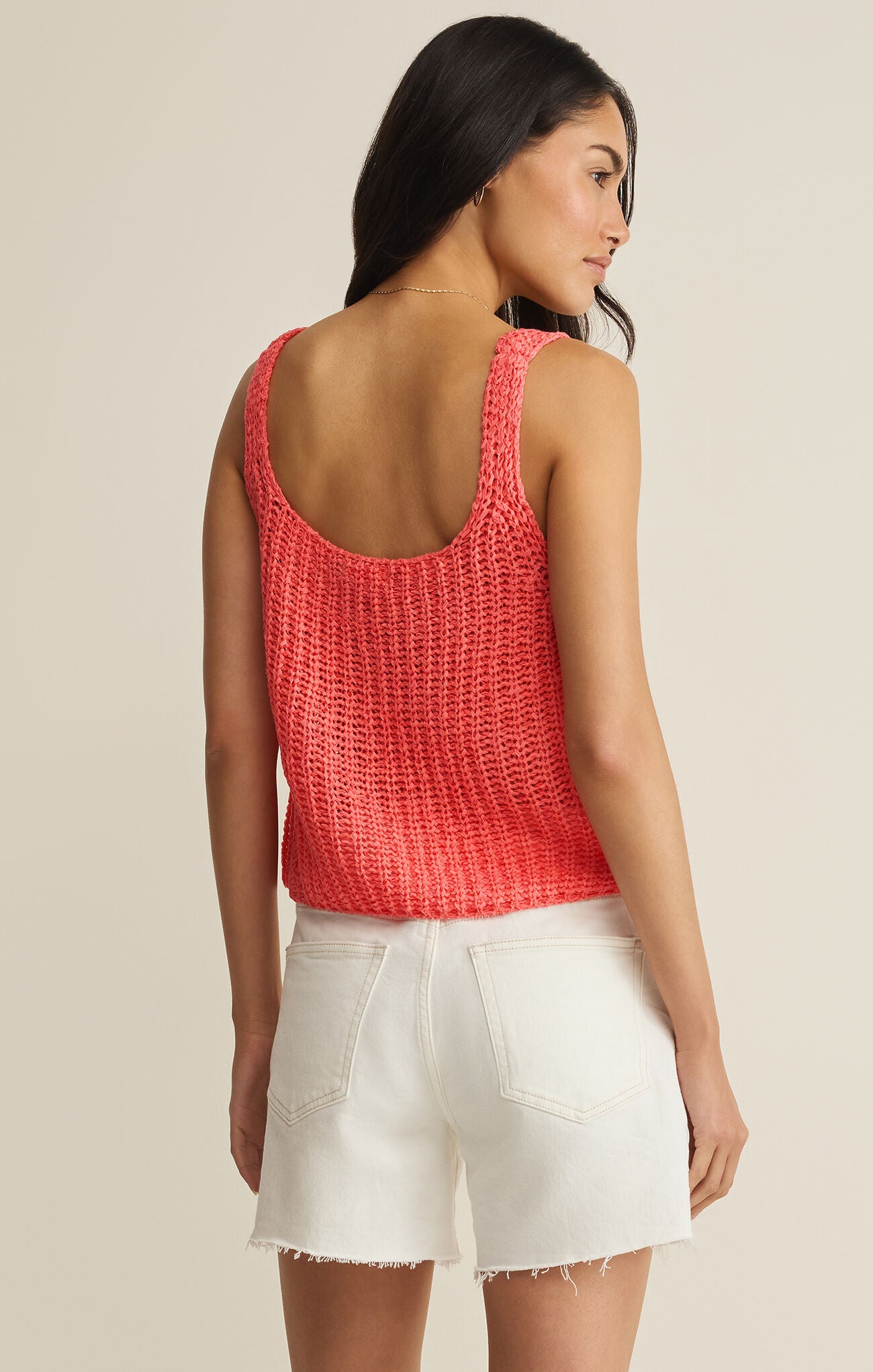 Tate Lace Up Sweater Top